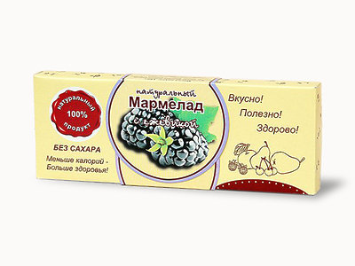  Мармелад натуральный "Ежевика" 140г в Черногорске