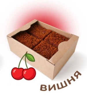 №3 Пряник 1кг с фруктовой начинкой Вишня в Черногорске