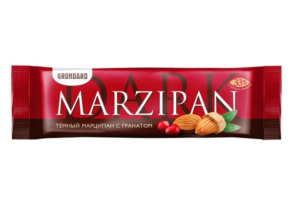 №1 TM Grondard     (10973) Батончики глазированные Марципановые ГРАНАТ, (24шт по 50г)       в Черногорске