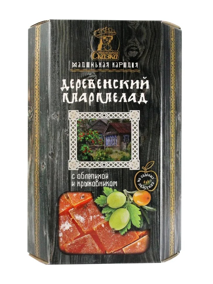  Мармелад деревенский "С крыжовником и облепихой" 300г в Черногорске
